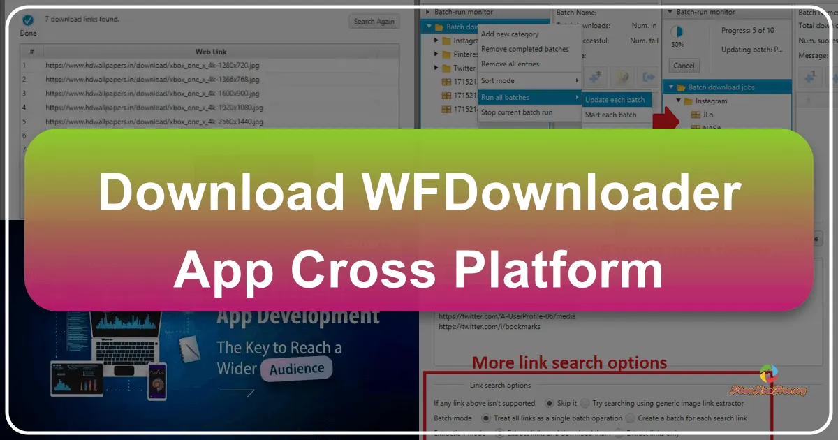 WFDownloader App: Cross-Platform Powerhouse for Bulk Downloads