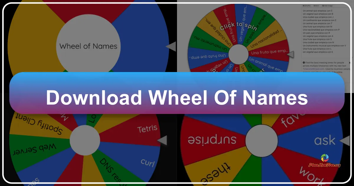 Vòng Quay Tên Ngẫu Nhiên Wheel of Names: Hướng Dẫn Sử Dụng và Cập Nhật