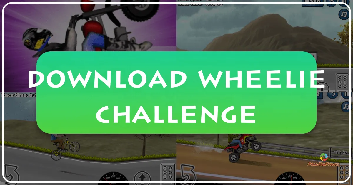 Wheelie Challenge: A Thrilling, Yet Repetitive, Motorcycle Simulator