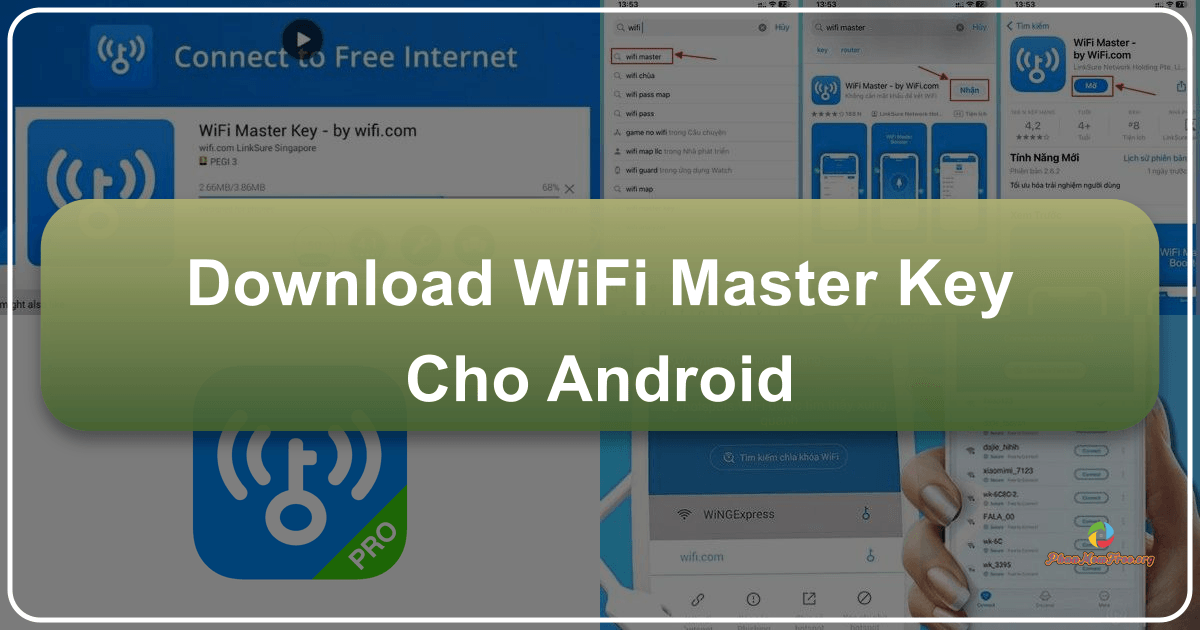 Kết nối Internet miễn phí mọi lúc với WiFi Master Key cho Android. /images/download-wifi-master-key-cho-android.png
