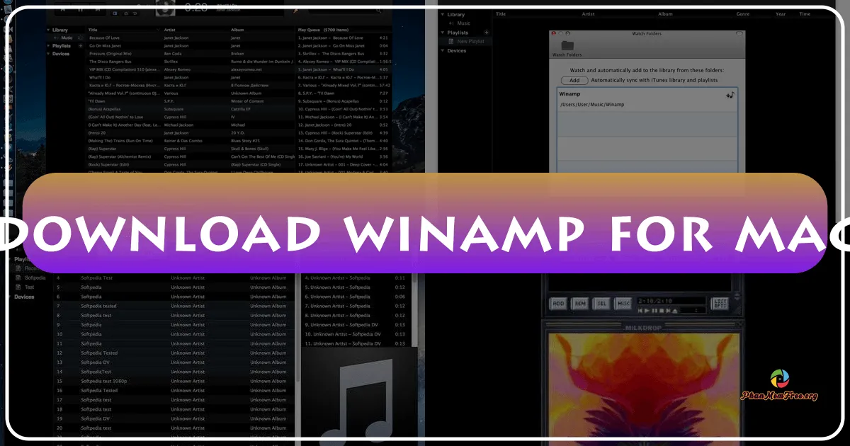 Winamp for Mac: A Modern Take on a Classic Media Player