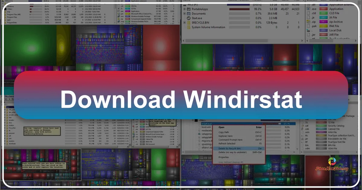 WinDirStat: Công cụ phân tích và dọn dẹp ổ cứng hiệu quả