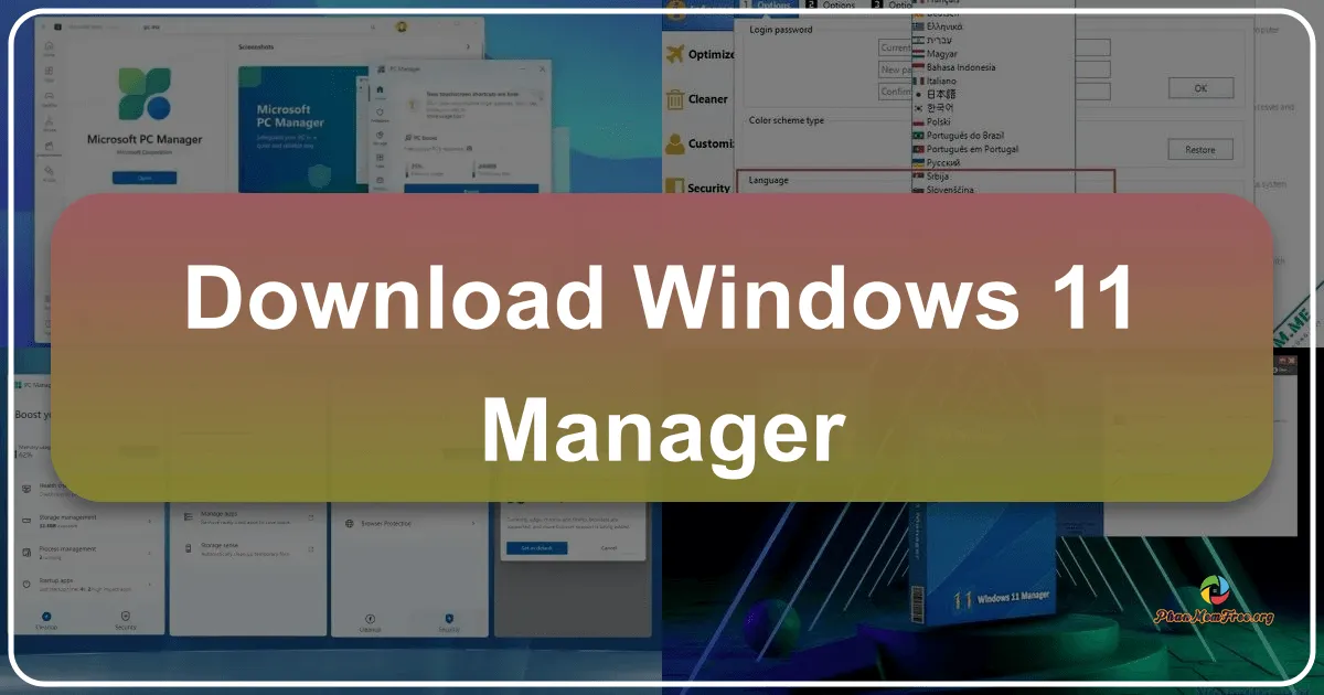 Windows 11 Manager: A Comprehensive System Optimization Suite