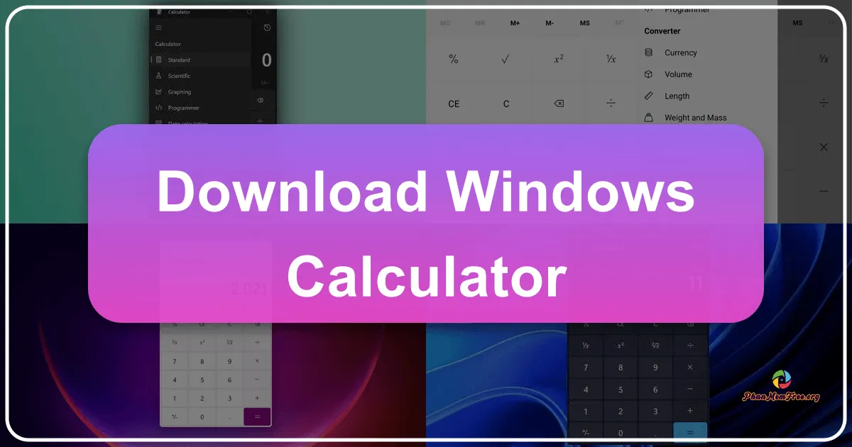 Máy tính Windows (Windows Calculator): Trợ thủ đắc lực cho mọi phép tính