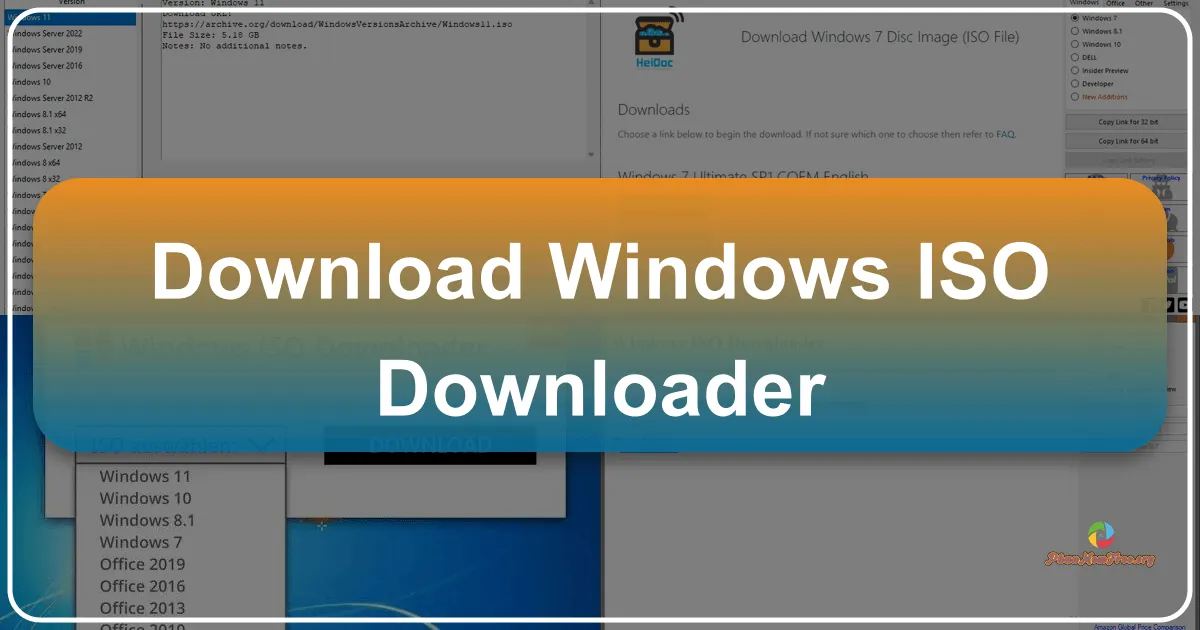 Windows ISO Downloader: Trình tải ISO Windows và Office tiện lợi