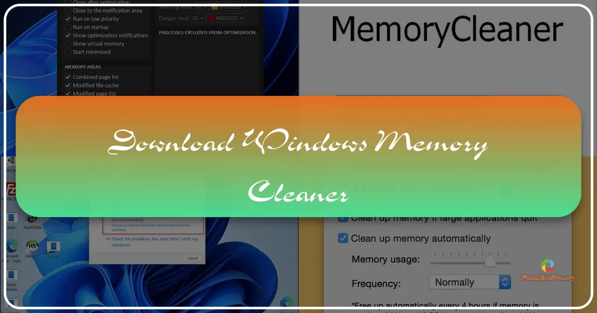 Windows Memory Cleaner