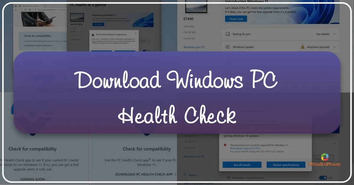 Windows PC Health Check: A Comprehensive Guide