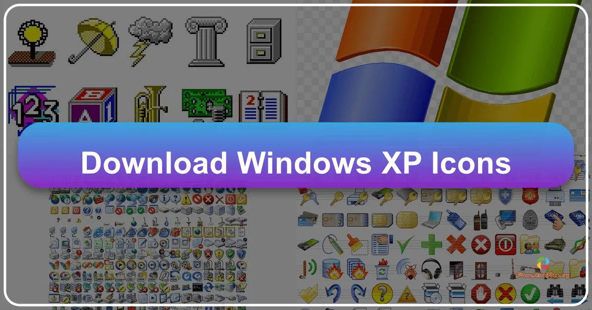 Windows XP Icons: A Blast from the Past