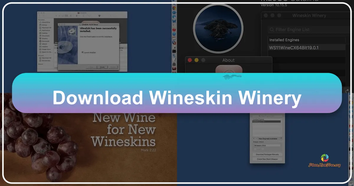 Wineskin Winery: Giải pháp chạy ứng dụng Windows trên Mac