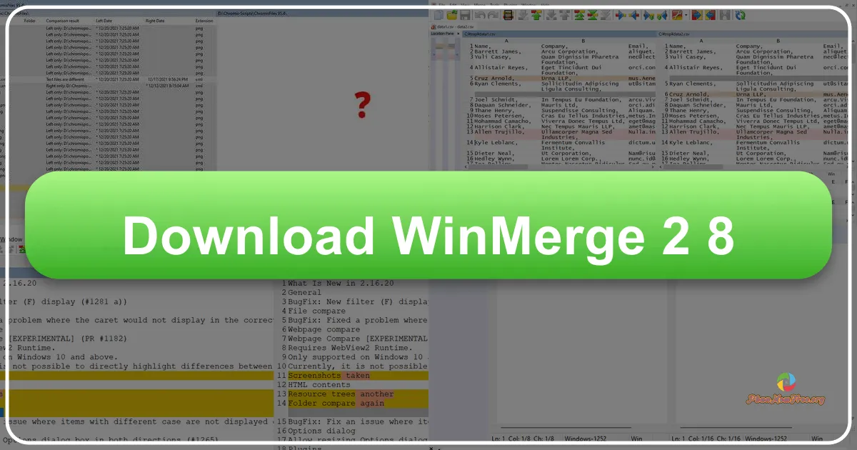 WinMerge – Công Cụ So Sánh và Hợp Nhất File Mạnh Mẽ và Hiệu Quả