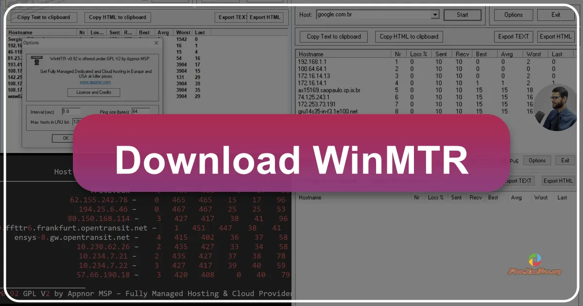 WinMTR: A Comprehensive Network Diagnostic Tool