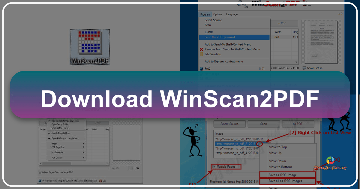 WinScan2PDF is a free, user-friendly PDF scanning software with a simple interface and multilingual support. /images/download-winscan2pdf.png