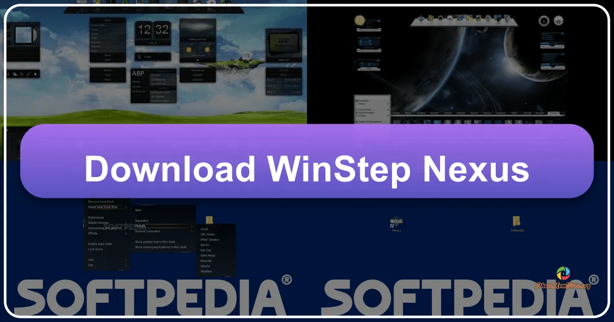 Winstep Nexus Dock: Tạo nên Bến Cảng Ứng Dụng Hoàn Hảo Trên Windows