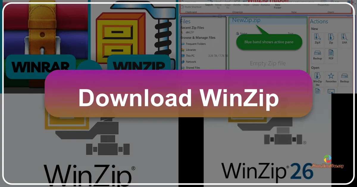 WinZip: Phần mềm nén và giải nén dữ liệu toàn diện