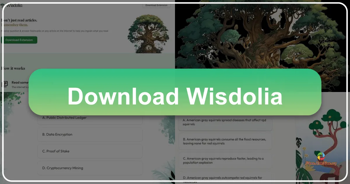 Wisdolia: A Browser Extension for Enhanced Learning Through Active Recall