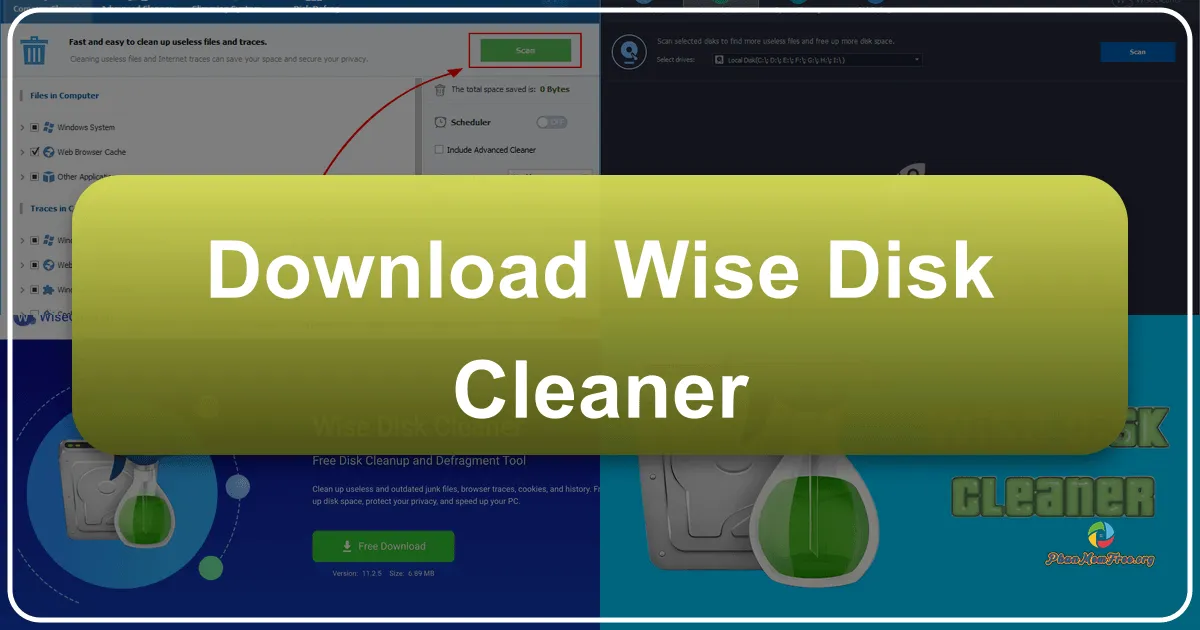 Wise Disk Cleaner: Giải pháp dọn dẹp và tối ưu hóa máy tính hiệu quả