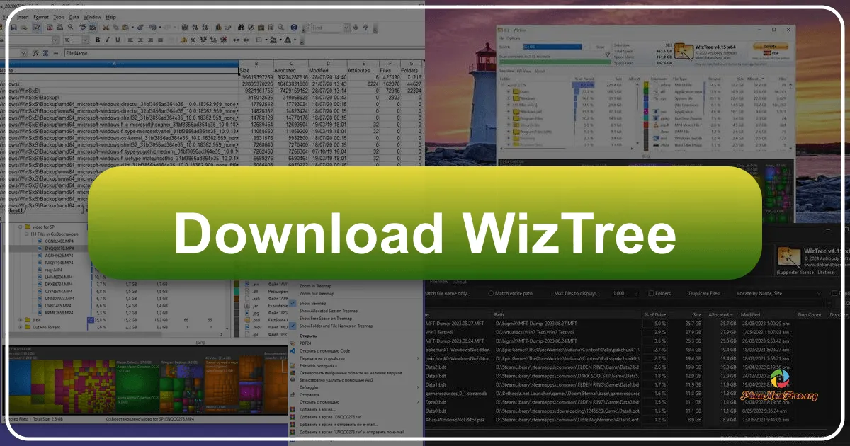WizTree: A Free and Fast Hard Drive Space Analyzer