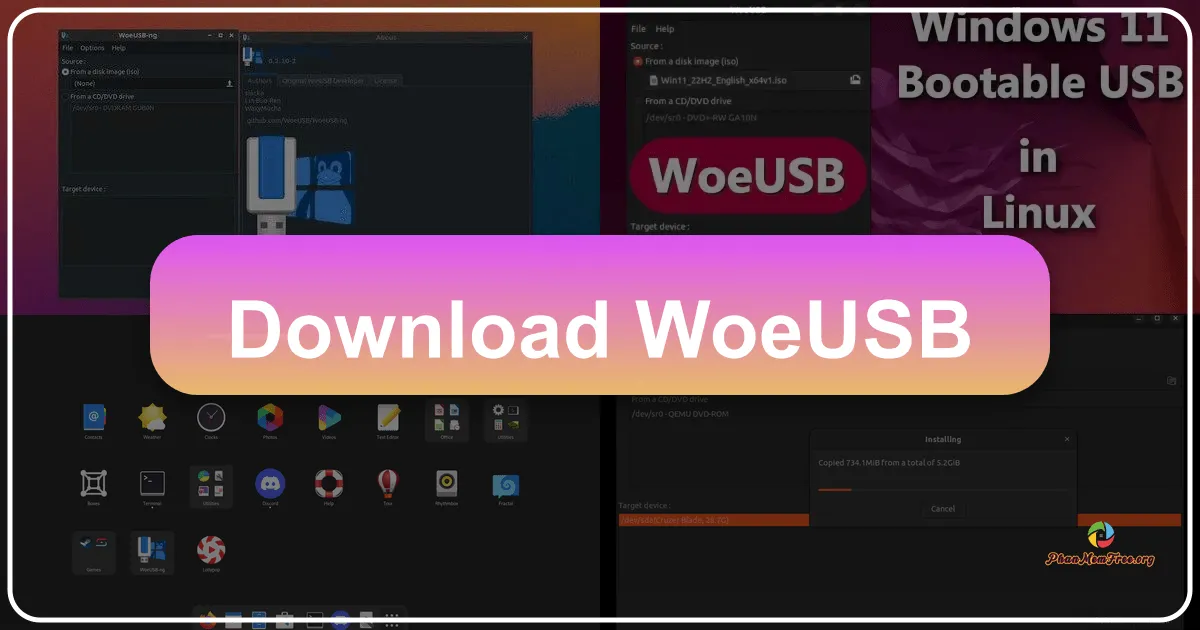 WoeUSB: A Comprehensive Guide to Creating Bootable Windows USB Drives