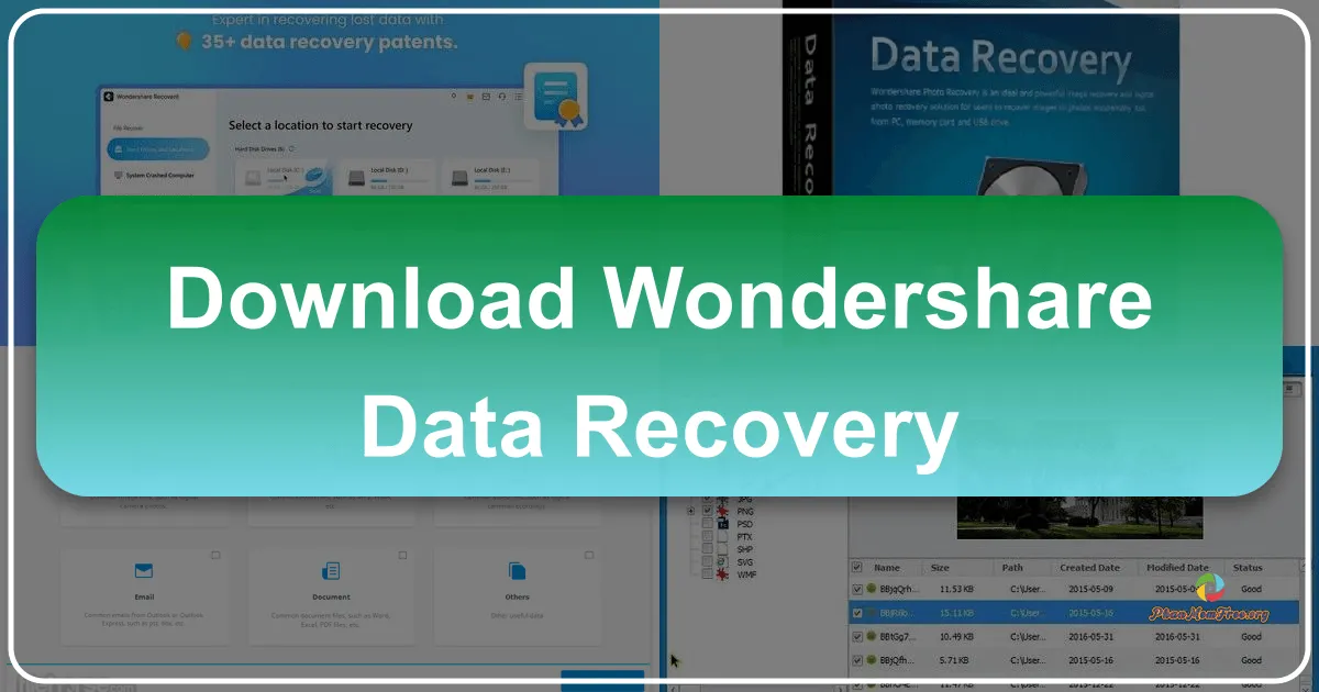Wondershare Data Recovery: Giải pháp khôi phục dữ liệu mạnh mẽ và đáng tin cậy