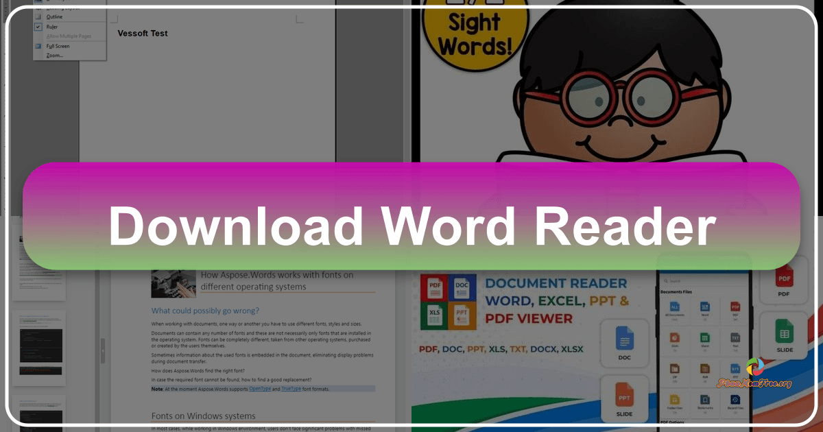 Word Reader: Trình đọc file Word nhỏ gọn, miễn phí, hỗ trợ đa định dạng. /images/download-word-reader.png