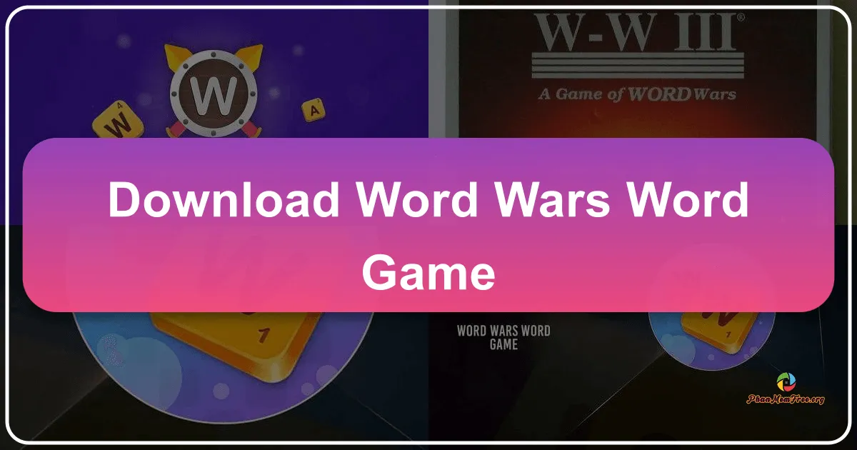 Word Wars - Word Game: A Deep Dive into a Mobile Word Puzzle