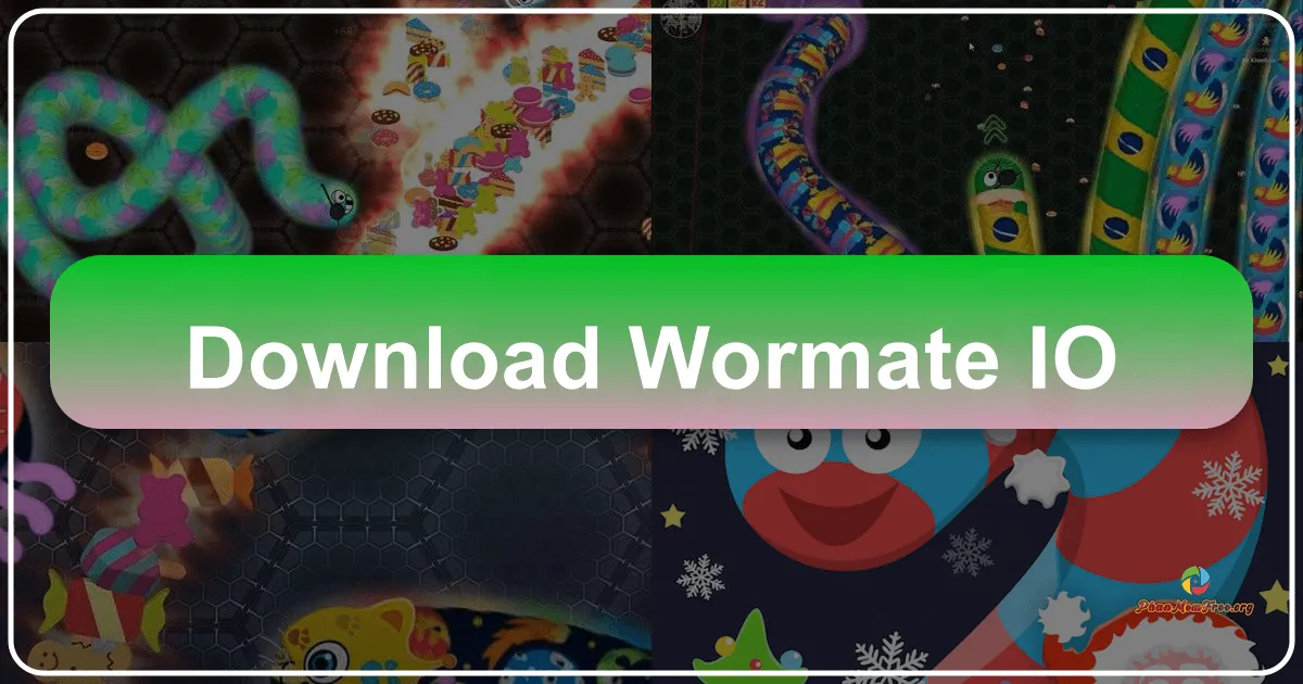 Wormate.io: A Slithery Dive into Massively Multiplayer Online Worm Fun