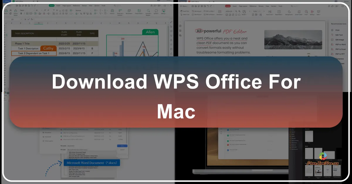 WPS Office cho Mac: Bộ ứng dụng văn phòng toàn diện và miễn phí
