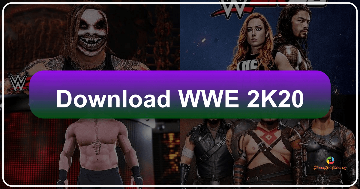 WWE 2K20 review: Technical issues mar an otherwise promising wrestling game experience with poor graphics. /images/download-wwe-2k20.png