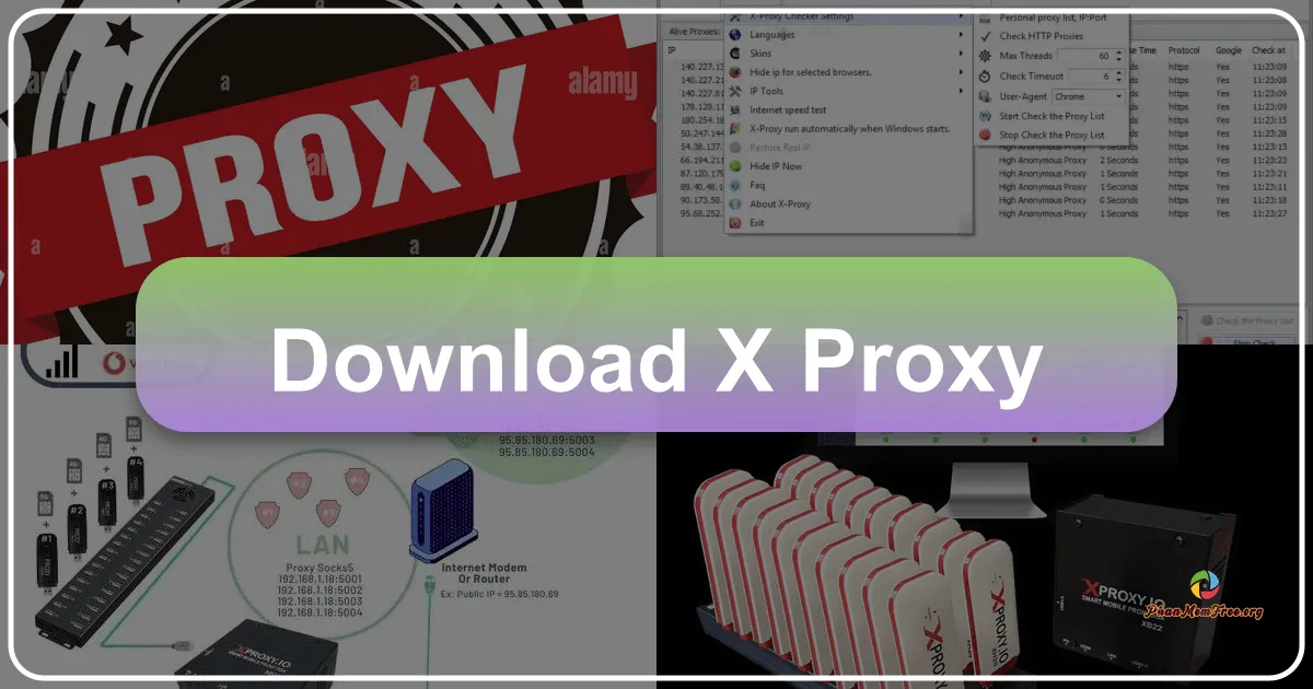 X-Proxy: Giải Pháp Toàn Diện để Lướt Web An Toàn và Tự Do