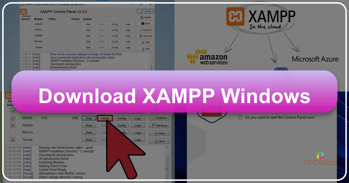 A comprehensive guide to XAMPP for Windows, covering features, usability, and limitations for local web development. /images/download-xampp-windows.png