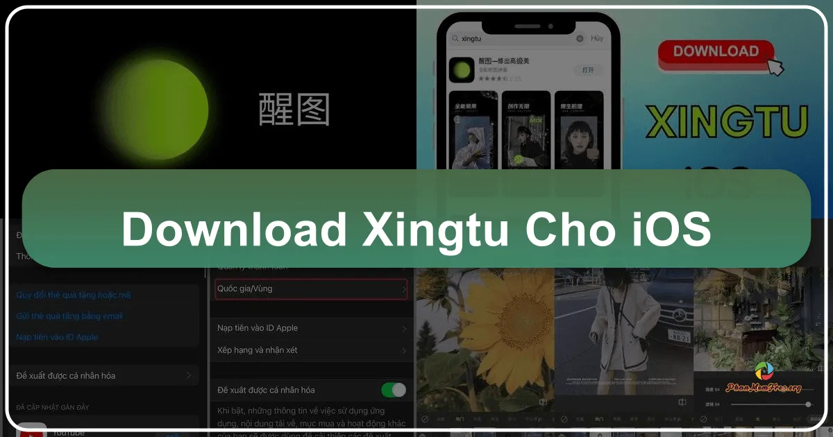 Xingtu cho iOS: Ứng dụng Chỉnh Ảnh Trung Quốc 