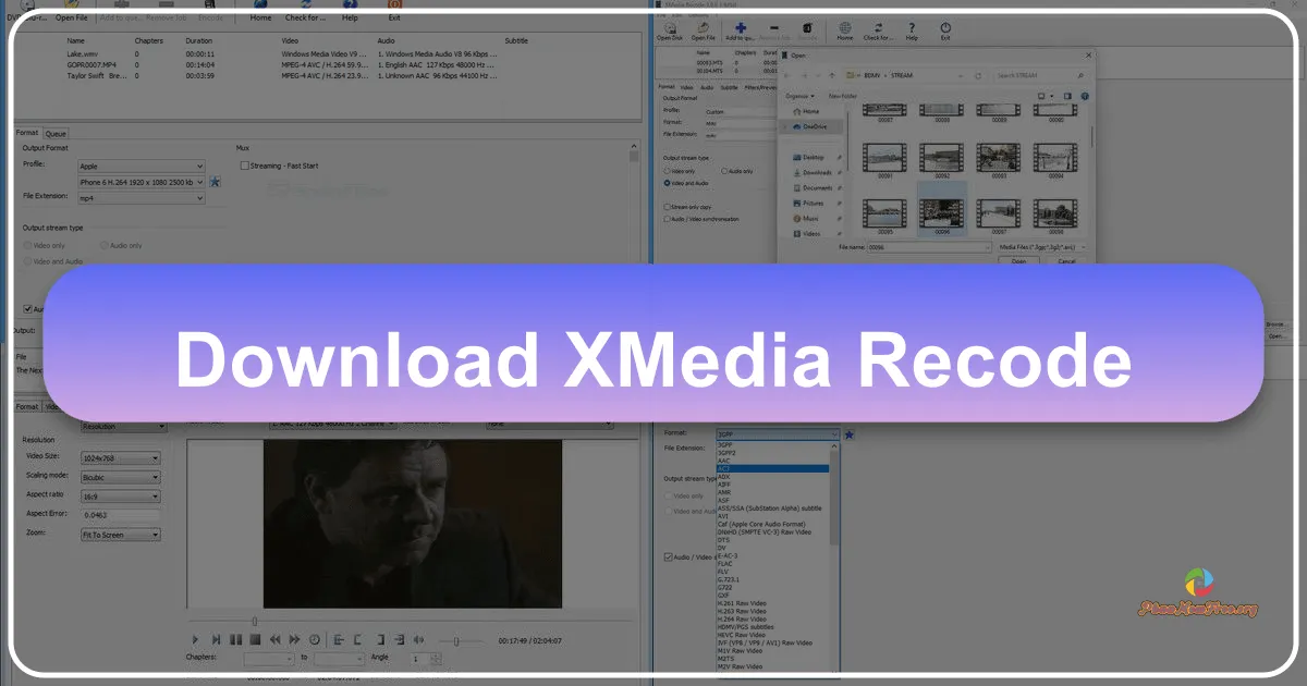 XMedia Recode: Công cụ chuyển đổi video đa định dạng mạnh mẽ và linh hoạt