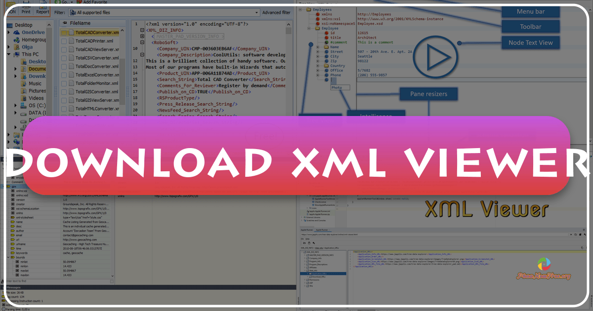 XML Viewer is a free, intuitive, and feature-rich tool for viewing and editing XML files with ease and efficiency. /images/download-xml-viewer.png