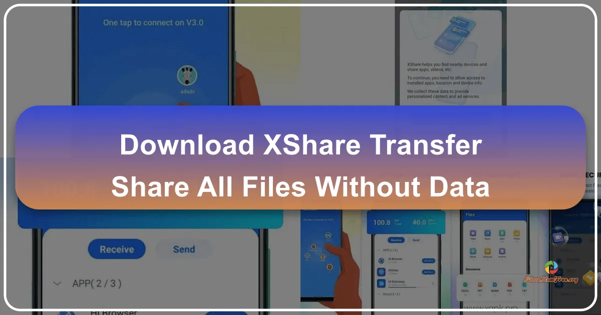 XShare: Transfer & Share All Files Without Data