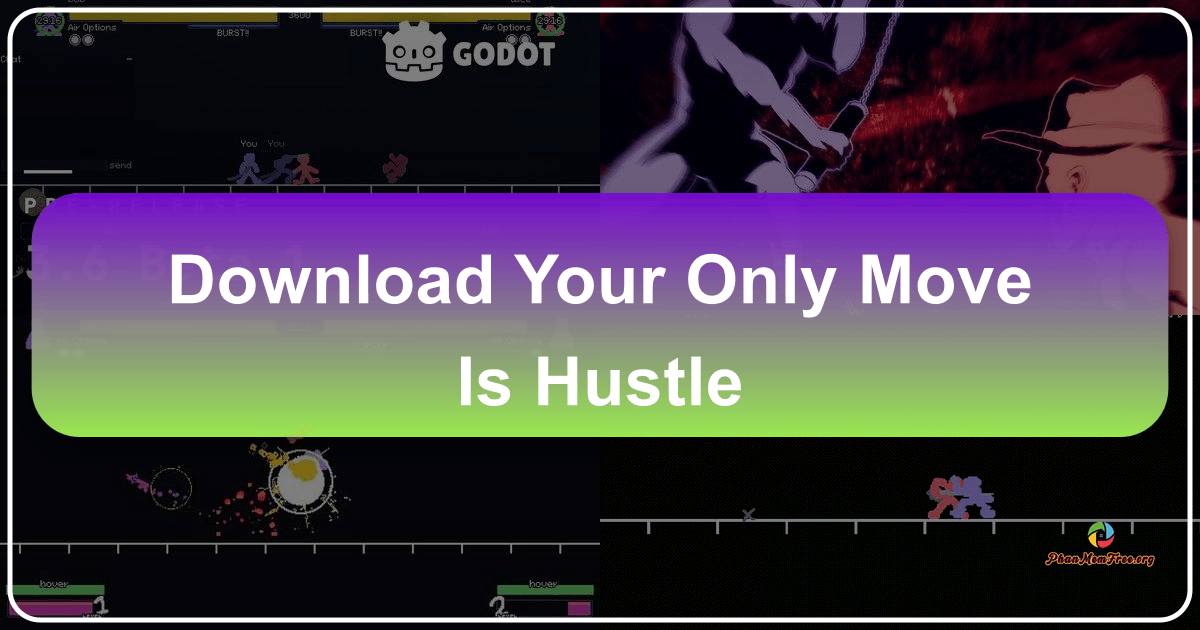 "Your Only Move Is Hustle" offers strategic turn-based combat with predictive gameplay and multiplayer mode. /images/download-your-only-move-is-hustle.png