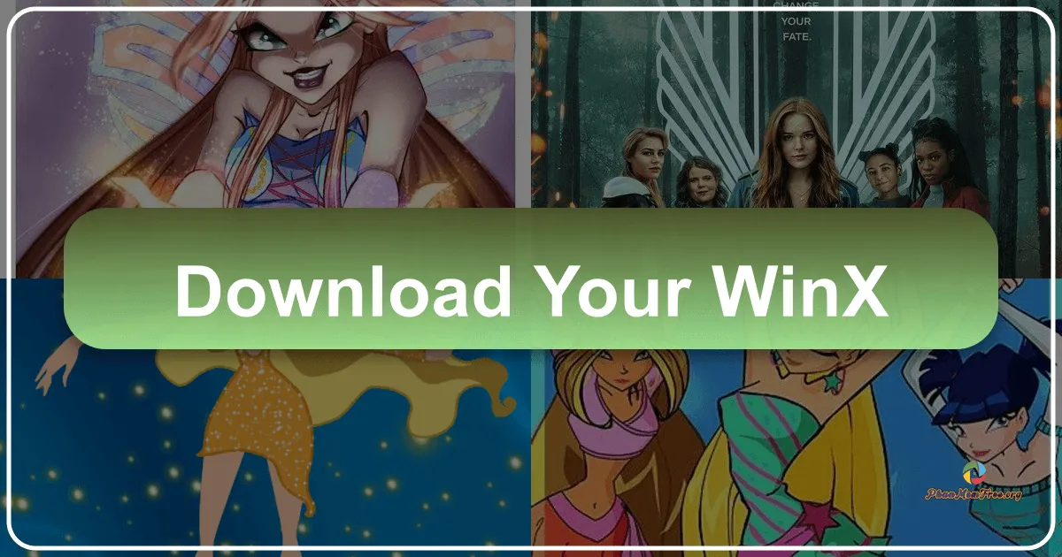 Your WinX: Sân Chơi Thời Trang Đầy Phép Thuật Dành Cho Bé Gái