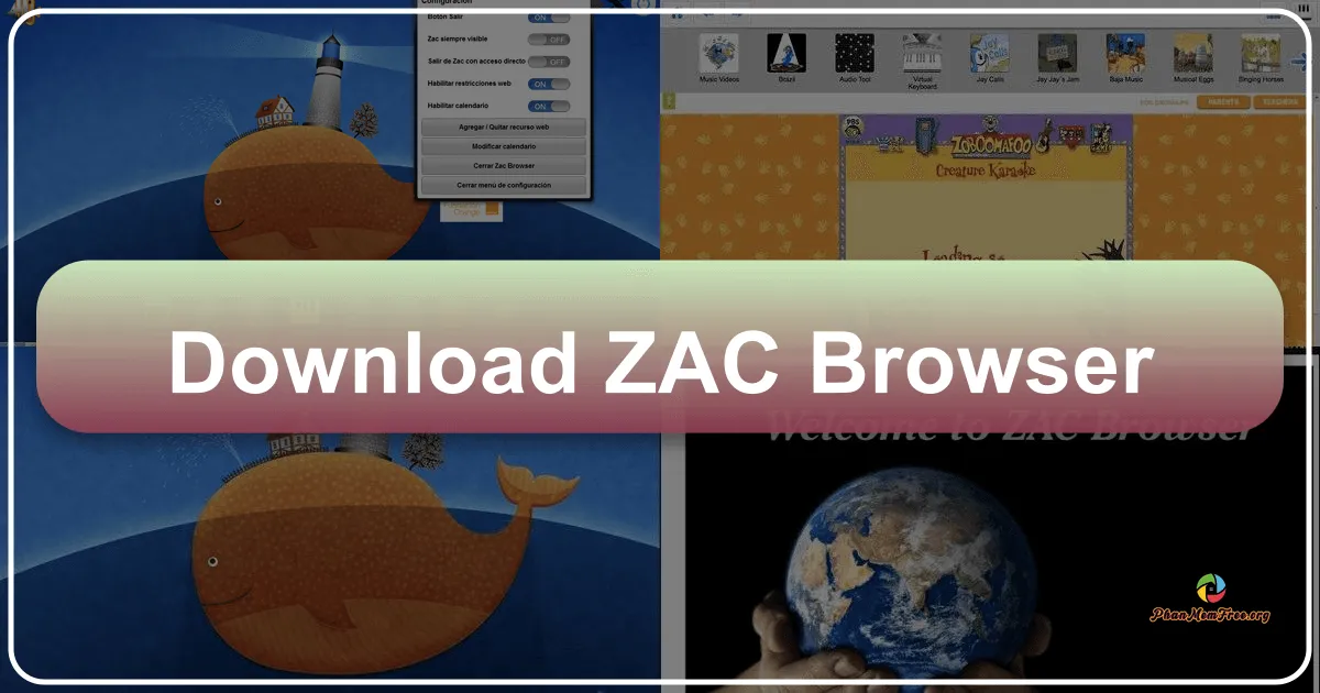 ZAC Browser: A Specialized Web Browser for Autistic Children