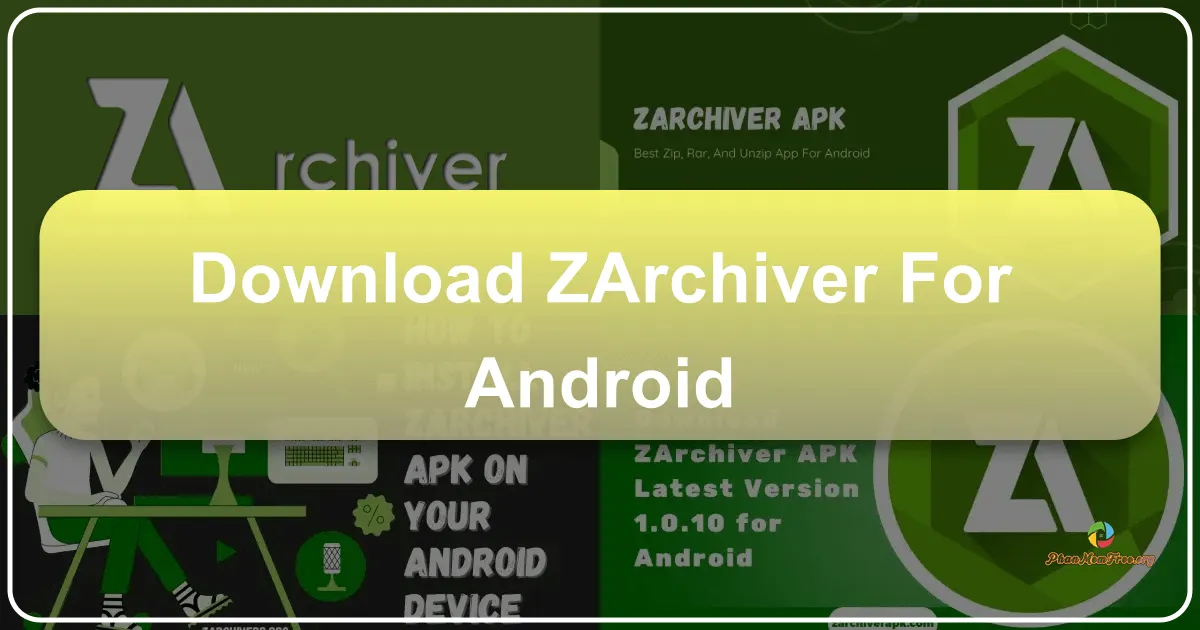 ZArchiver for Android: Trình Quản Lý Tập Tin Nén Giải Nén Toàn Diện Trên Hệ Điều Hành Android