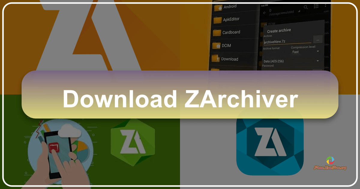 ZArchiver is a free file management utility for compressing and decompressing various archive formats simply. /images/download-zarchiver.png