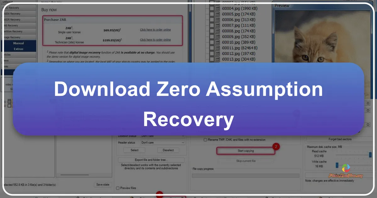 Zero-Assumption Recovery: The Unyielding Quest for Lost Data