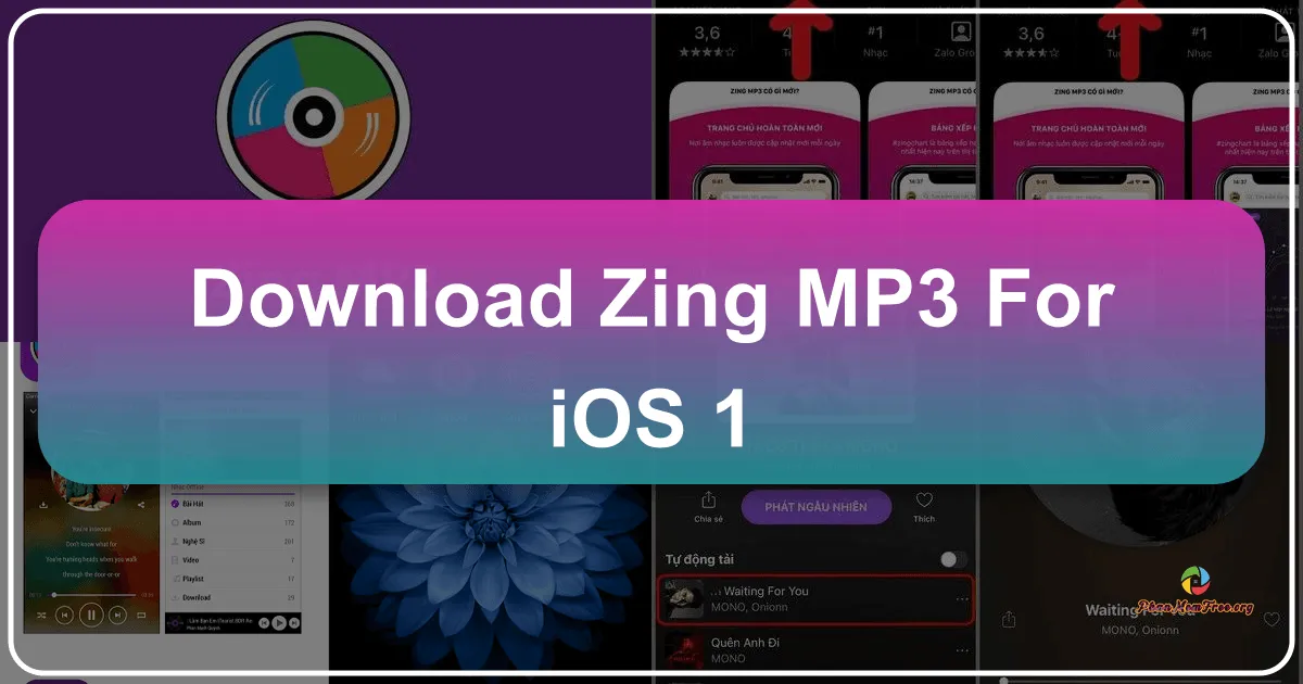 Zing MP3 cho iOS: Trải nghiệm âm nhạc đỉnh cao trên iPhone và iPad