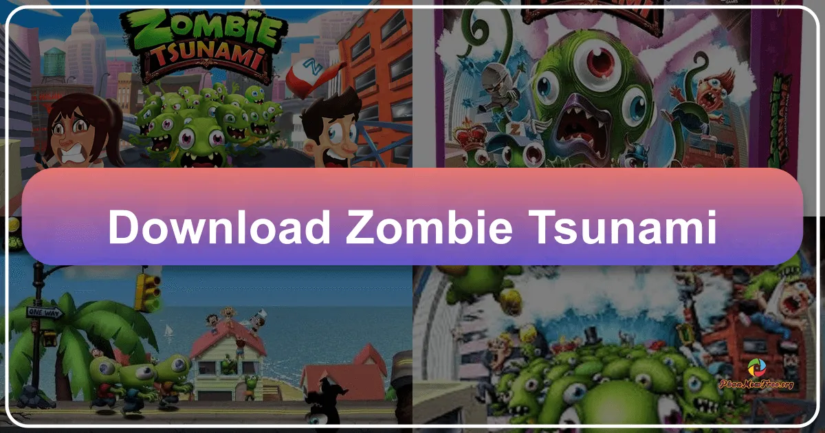 Sóng Thần Xác Sống: Cuộc Đại Thây Ma Hồi Hước Trong Zombie Tsunami
